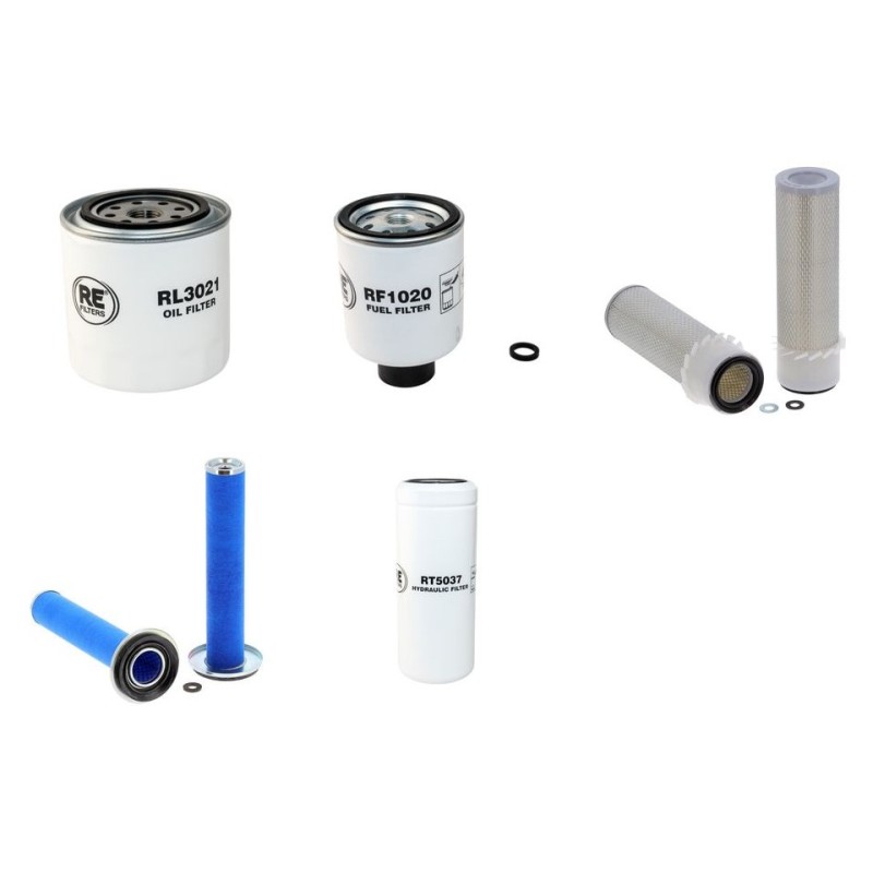 GEHL SL 4625/SX Filter Service Kit w/Kubota V2203 Eng. SN  123828-