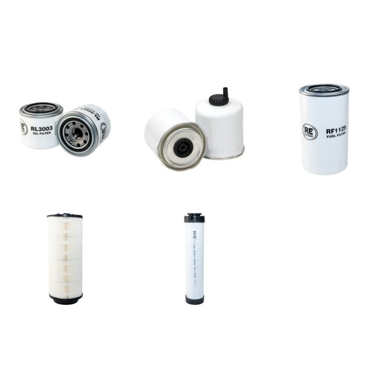 GEHL SL 4640 SERIE 2 Filter Service Kit Air Oil Fuel Filters w/Yanmar 4TN98ZWNS Eng.
