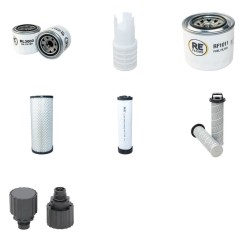 GEIER 60 TS Filter Service Kit w/Yanmar 4Tnv84T-Dsa Eng. HP 60CH