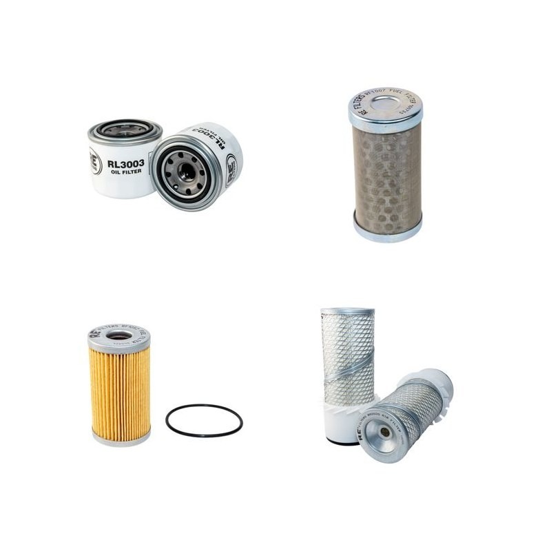 GENSET MG 22 SSY/SY Filter Service Kit w/Yanmar 4Tne88Pg Eng. SN 2501898-2003-