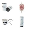 GENSET MG 30 SSP Filter Service Kit w/Perkins 2318/1500 Eng.
