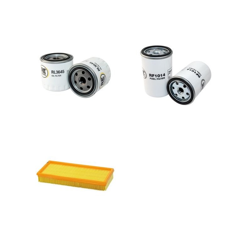 GENELEC GLW 3-25 T5 Filter Service Kit w/Lombardini Ldw1404 Eng. 21 KVA