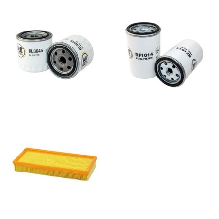 GENELEC GLW 3-25 T5 Filter Service Kit w/Lombardini Ldw1404 Eng. 21 KVA
