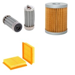 GENELEC GSLD 201/DL Filter Service Kit w/Lombardini 6LD435/B1 Eng.      4 KVA