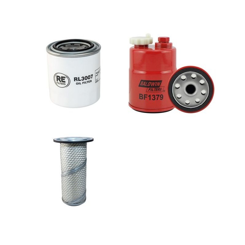 GENIE GS 2669 RT Filter Service Kit Air Oil Fuel Filters w/Kubota D1105 Eng.   YR  2012-