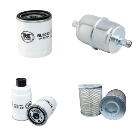 GENIE GS 5390 RT Filter Service Kit Air Oil Fuel Filters w/Deutz F4L1011F Eng.   YR  2003-