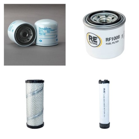 GIANT D 265 Filter Service Kit w/Kubota D1105 Eng. Air, Oil, Fuel Filters