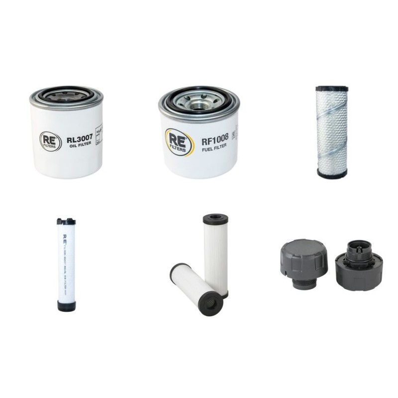 GIANT D 337 T Filter Service Kit w/Kubota D1105T Eng. 2016