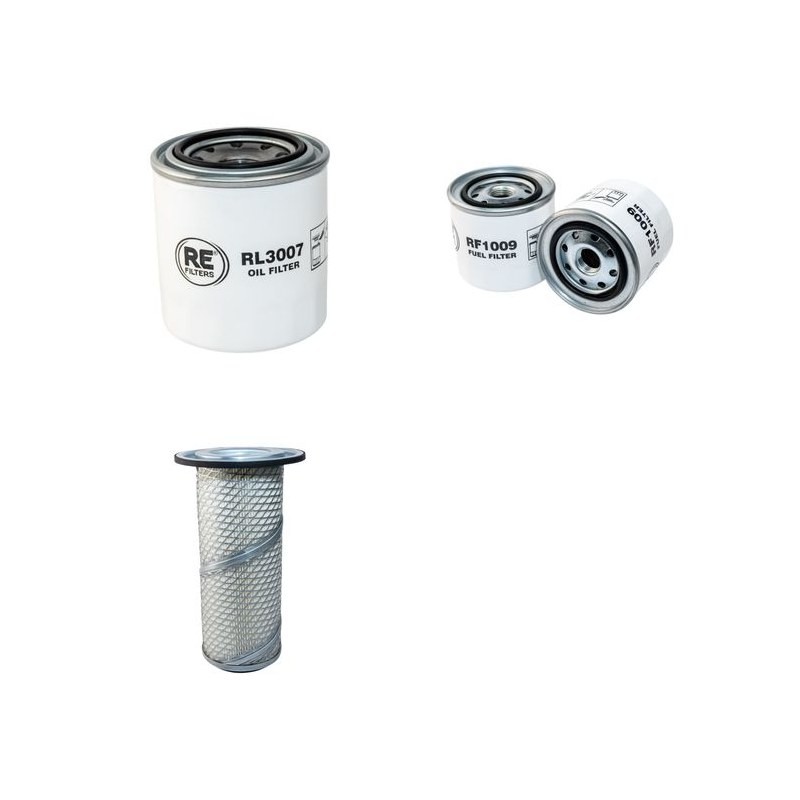 GOWEIL G 4010 Q PROFI Filter Service Kit Air Oil Fuel Filters w/Kubota D1005 Eng.   YR  2011-