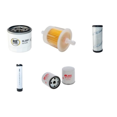 GRASSHOPPER 325 D Filter Service Kit w/Kubota D902-EF01 Eng.   YR  2014