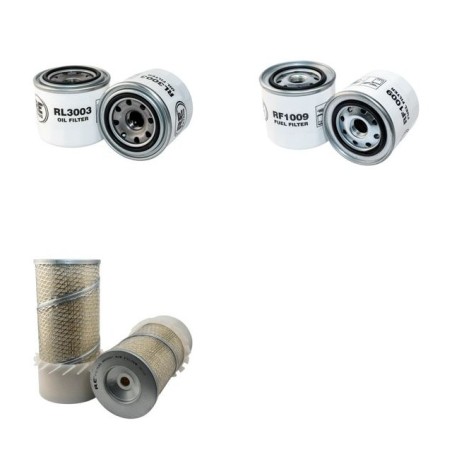 GREEN MECH ARB 19/28 MT50 Filter Service Kit w/Isuzu 4LE1 Eng. Air, Oil, Fuel Filters