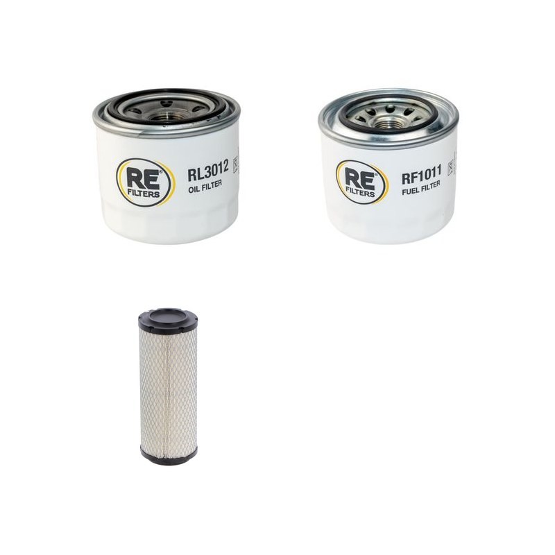 GREEN MECH EC 16-23 MT35D Filter Service Kit w/Yanmar 4TNV88B Eng. Air, Oil, Fuel Filters