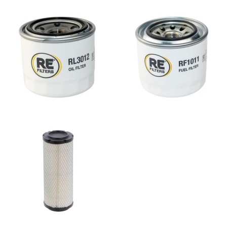 GREEN MECH EC 16-23 MT35D Filter Service Kit w/Yanmar 4TNV88B Eng. Air, Oil, Fuel Filters