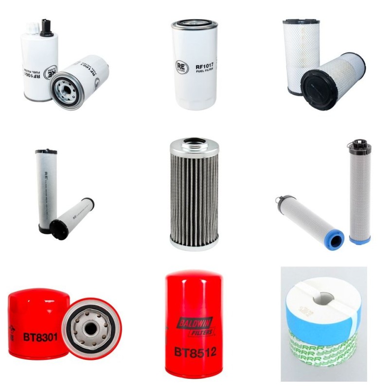 GREMO 1050 F FORWARD Filter Service Kit w/Cummins QSB Eng.