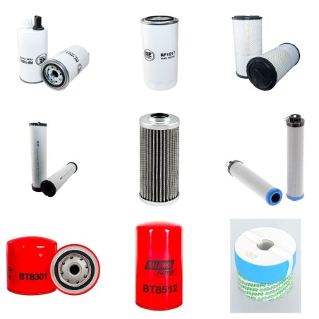 GREMO 1050 F FORWARD Filter Service Kit w/Cummins QSB Eng.