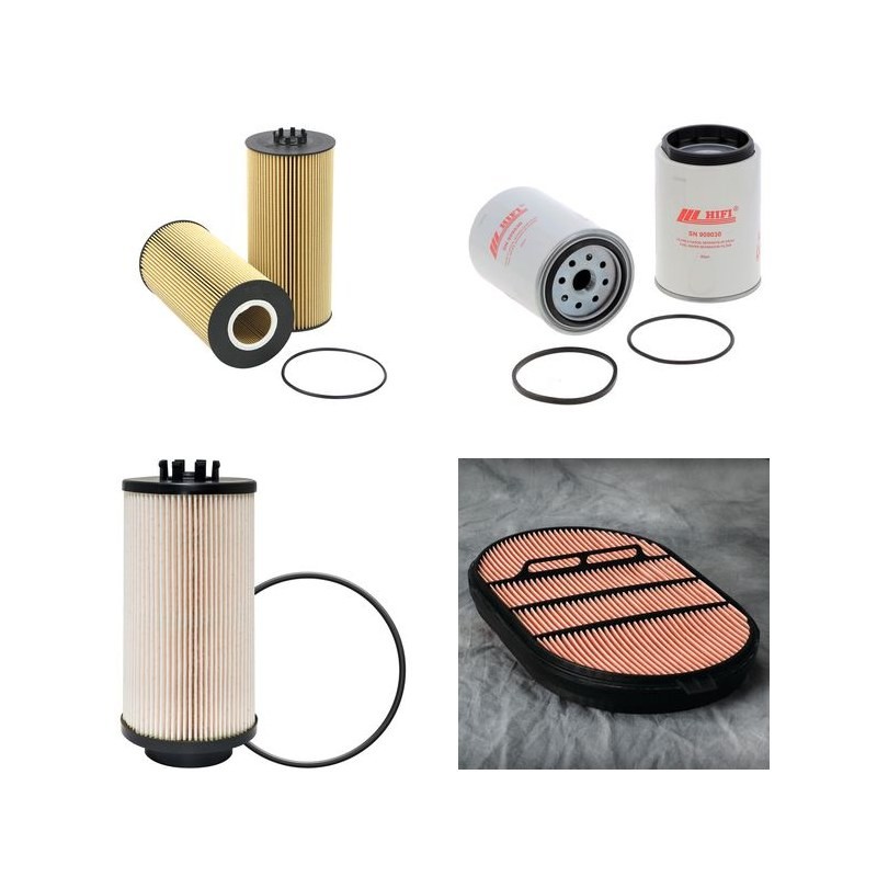 GRIMME REXOR 620 Filter Service Kit Air Oil Fuel Filters w/MERCEDES OM460LA Eng.   YR  2011-