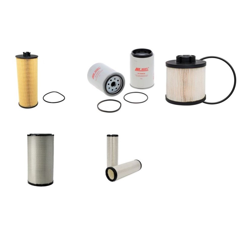 GRIMME SF 1700 DLS Filter Service Kit Air Oil Fuel Filters w/MERCEDES OM906LA Eng.   YR  2011