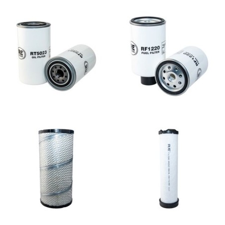 GROVE A 125 J Filter Service Kit Air Oil Fuel Filters w/Cummins  Eng.