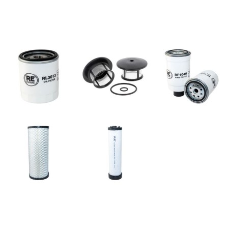 GROVE AM 72 DXT Filter Service Kit Air Oil Fuel Filters w/Deutz BF4L1011F Eng.