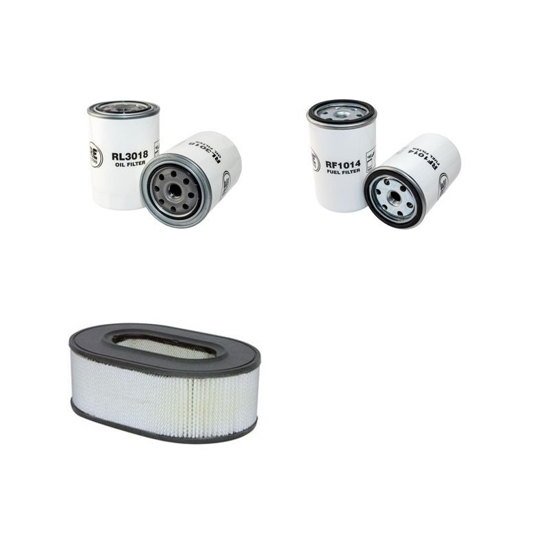 GROVE AMZ 66 XT Filter Service Kit Air Oil Fuel Filters w/HATZ 3L40C Eng.
