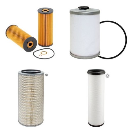 GROVE GMK 2035 V1 Filter Service Kit Air Oil Fuel Filters w/MERCEDES OM366LA Eng.   YR  -1.98  V1