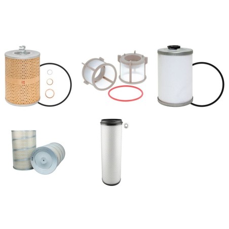 GROVE GMK 3050 V0/V1 Filter Service Kit Air Oil Fuel Filters w/MERCEDES OM401LA Eng. SN  8076-8340 YR  -1.98  V0/V1