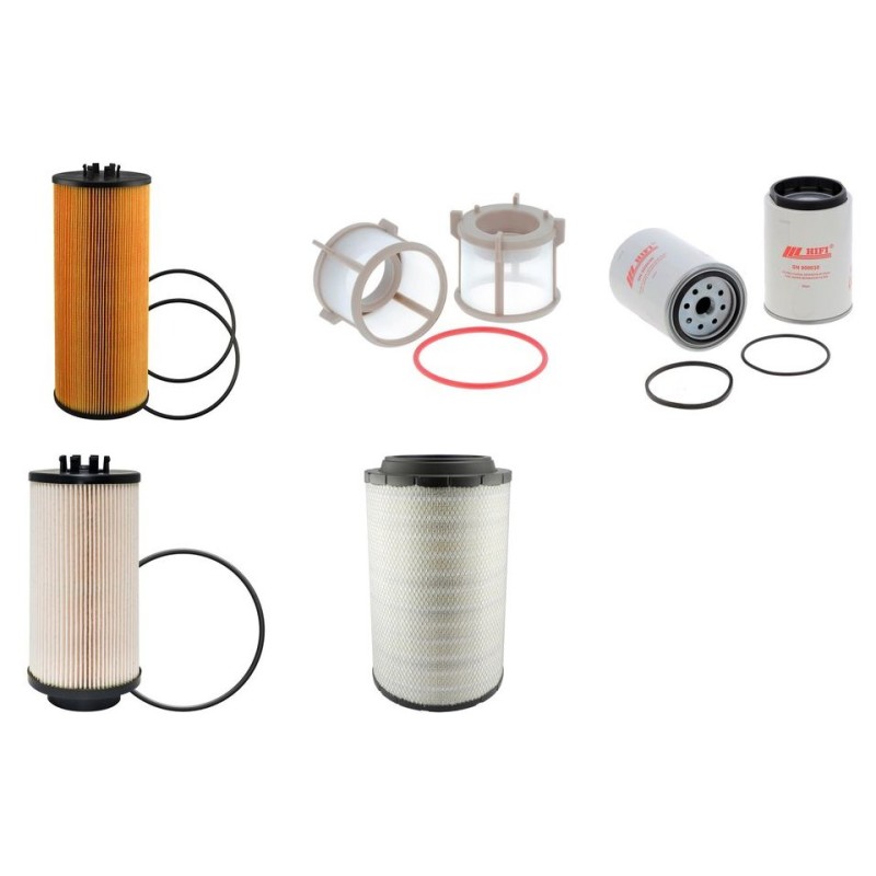 GROVE GMK 3050-1 Filter Service Kit w/MERCEDES OM501LA Eng. SN  9021- YR  2009-  V1/V2-V8