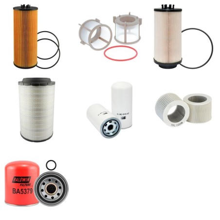 GROVE GMK 3050-1 V0 Filter Service Kit w/MERCEDES OM401LA Eng. SN  9020-9119    V0