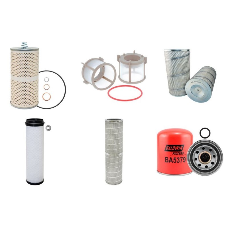 GROVE GMK 4080 Filter Service Kit w/MERCEDES OM336A Eng. SN  4080-8228-    V0/V1/V2