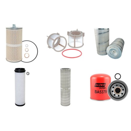 GROVE GMK 4080 Filter Service Kit w/MERCEDES OM336A Eng. SN  4080-8228-    V0/V1/V2