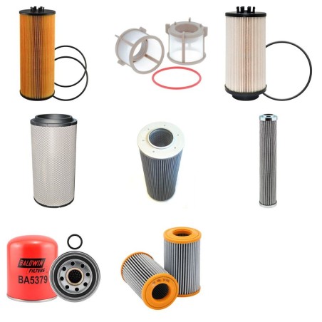 GROVE GMK 4080-1 Filter Service Kit w/MERCEDES OM501LA Eng. SN  4080-2001-    V0/V1/V2/V3