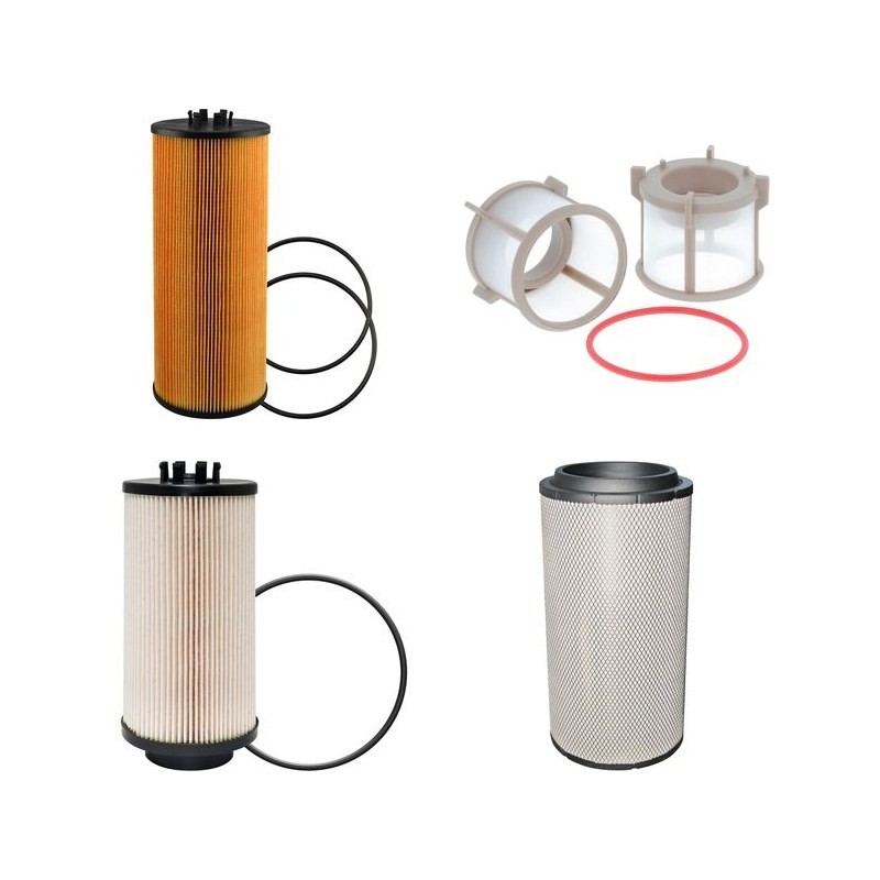 GROVE GMK 4080-1 Filter Service Kit Air Oil Fuel Filters w/MERCEDES OM501LA Eng. SN  4080-2001-    V0/V1/V2/V3