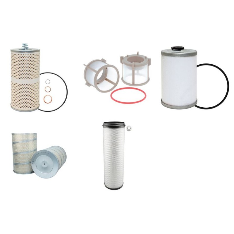 GROVE GMK 4082 Filter Service Kit Air Oil Fuel Filters w/MERCEDES OM442A Eng. SN  4080-8228-    V0/V1/V2