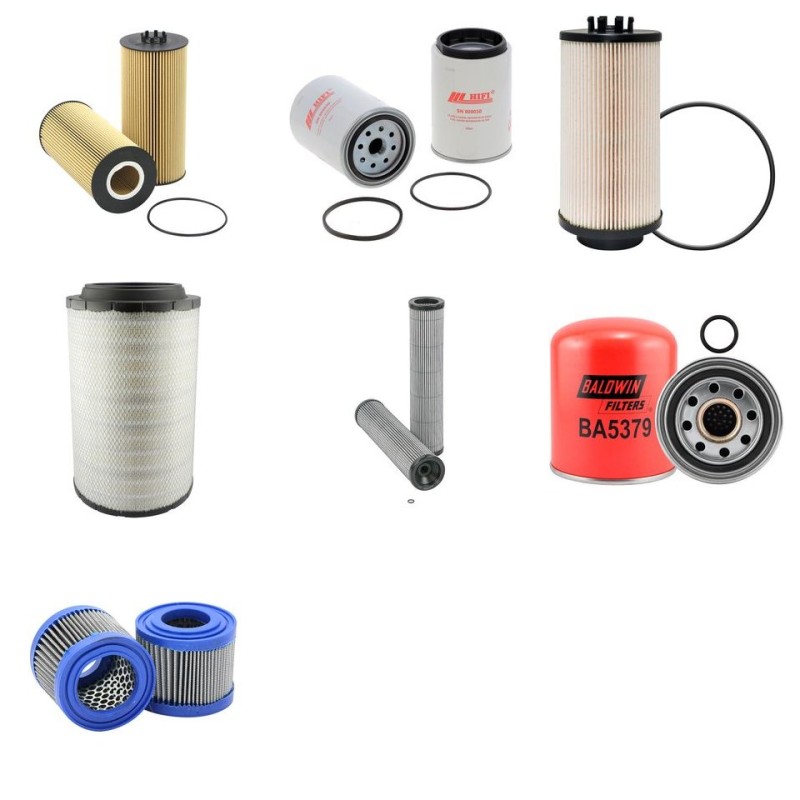 GROVE GMK 4100-L Filter Service Kit w/MERCEDES OM460LA Eng. SN  4100-5001-    V0-V6