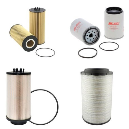GROVE GMK 4100-L Filter Service Kit w/MERCEDES OM460LA Eng. SN  4100-5001-    V0-V6
