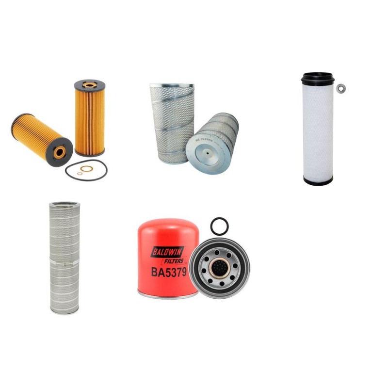 GROVE GMK 5160 V0 Filter Service Kit w/MERCEDES OM336A Eng. SN  5160-8120-8140    V0