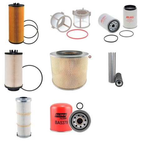 GROVE GMK 5200 V0/V1 Filter Service Kit w/MERCEDES OM502LA Eng. SN  5200-8141-8250    V0/V1