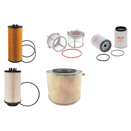 GROVE GMK 5200 V0/V1 Filter Service Kit w/MERCEDES OM502LA Eng. SN  5200-8141-8250    V0/V1