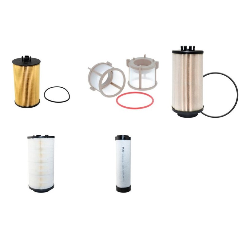 GROVE GMK 5200 V2/V3 Filter Service Kit Air Oil Fuel Filters w/MERCEDES OM904LA Eng. SN  8200-8251-    V2/V3