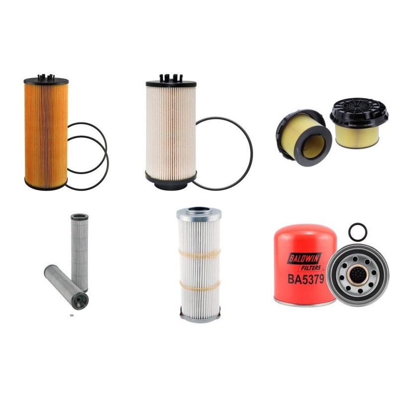 GROVE GMK 6250 Filter Service Kit w/MERCEDES OM502LA Eng. SN  6250-8001-8003    V0/V1
