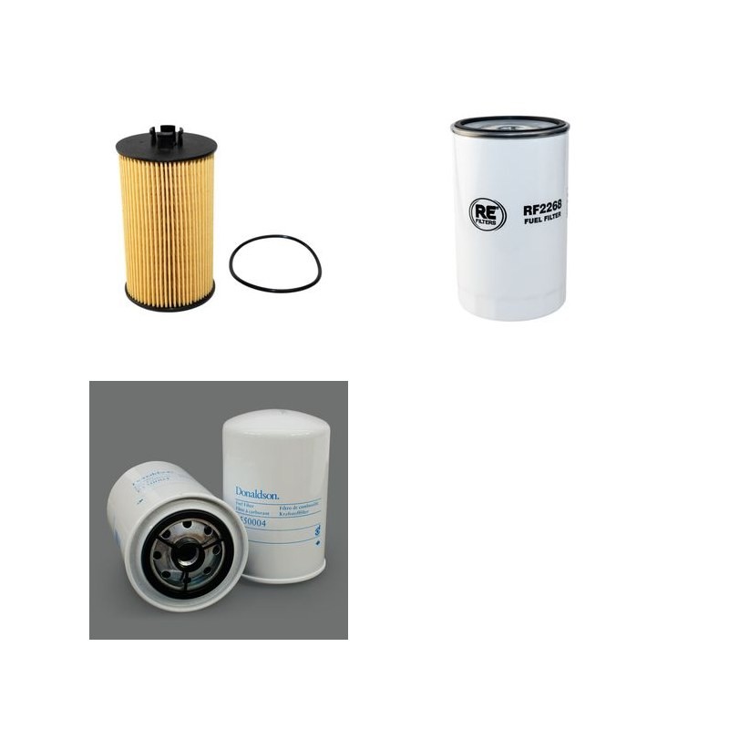 ATLAS 1404 ZW Filter Service Kit Air Oil Fuel Filters w/Deutz TCD2012L04 Eng.   YR  2014