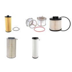 GROVE GMK 6300-ROB V4 V6 Filter Kit Air Oil Fuel w MERCEDES Eng. SN 6300-9098-
