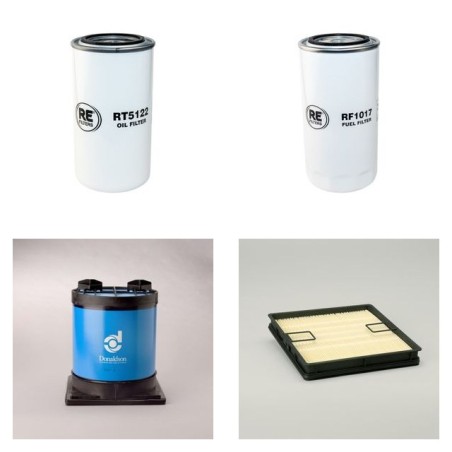 GROVE RT 530 E-2-4 Filter Service Kit Air Oil Fuel Filters w/Cummins QSBT3-160 Eng. SN  80033701    TIER III