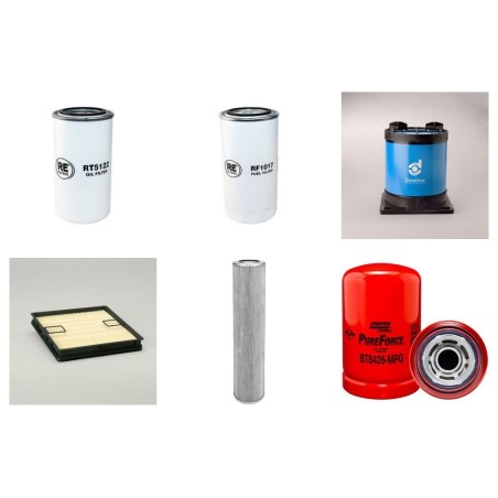 GROVE RT 540 E-4 Filter Service Kit w/Cummins QSBT3-160 Eng. SN  80033701    TIER III