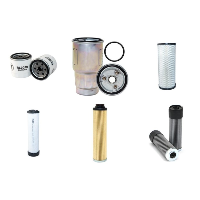 GROVE T 86 J Filter Service Kit w/Cummins 4BT3.3 Eng.