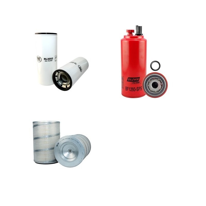 GROVE TMS 500 E Filter Service Kit Air Oil Fuel Filters w/Cummins ISC Eng.      TIER II