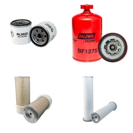 GROVE YB 5515 Filter Service Kit Air Oil Fuel Filters w/Cummins B3.3-85L Eng. SN  110/3514/3628    TIER II