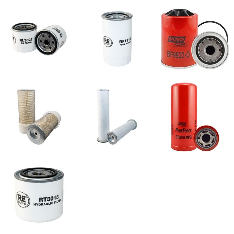 GROVE YB 5515 Filter Service Kit w/Cummins B3.3-99L Eng. SN  1105330    TIER III
