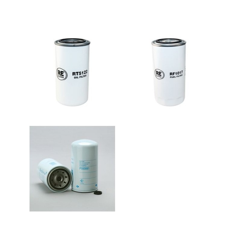 GROVE YB 7722 XL Filter Service Kit Air Oil Fuel Filters w/Cummins QSB4.5-130 Eng. SN  1104948    TIER III