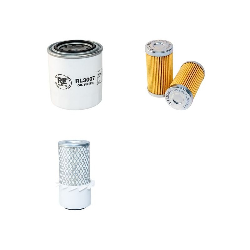 HAKO 2700 DA Filter Service Kit Air Oil Fuel Filters w/Yanmar 3T80U-HK Eng.